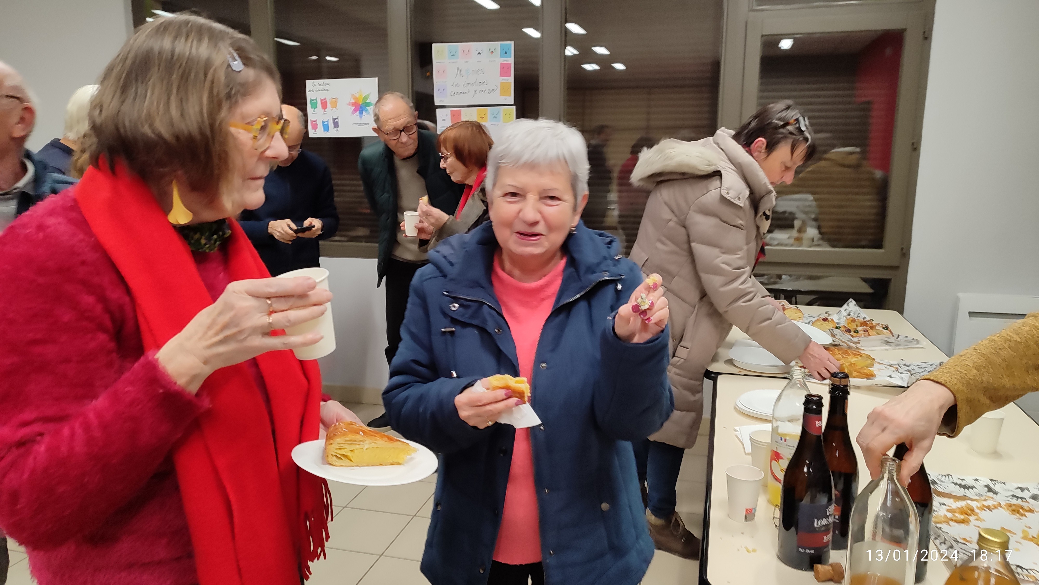 Rolande qui a eu la fève