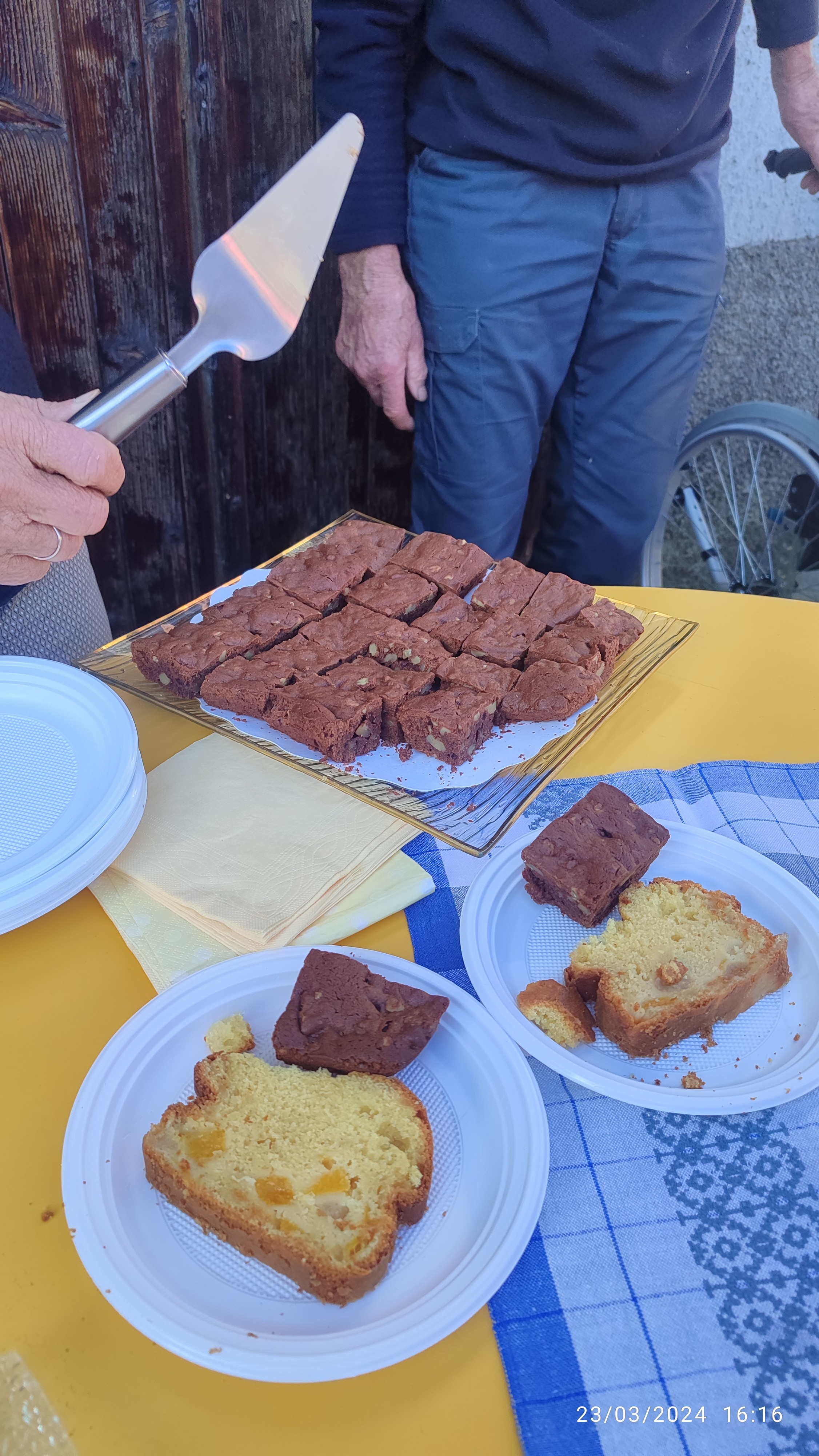 Le goûter! Après l'effort, le réconfort