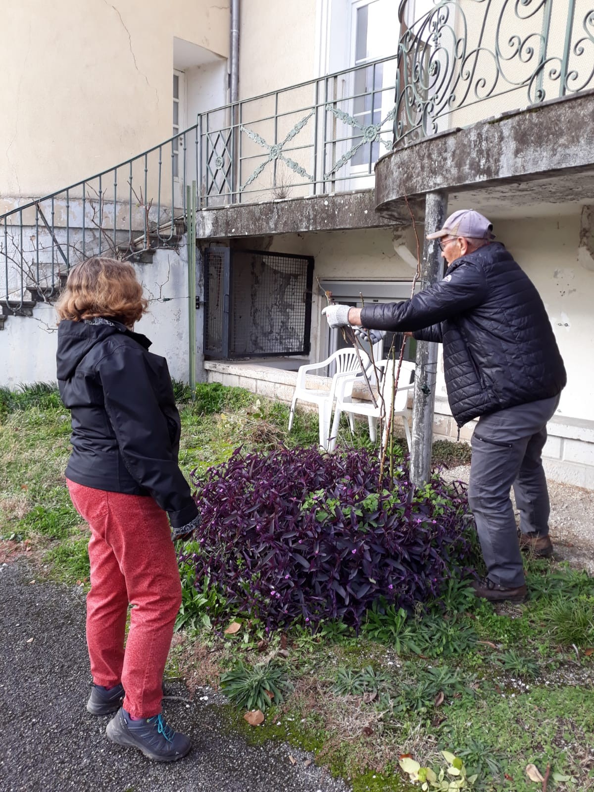 Paul au travail!