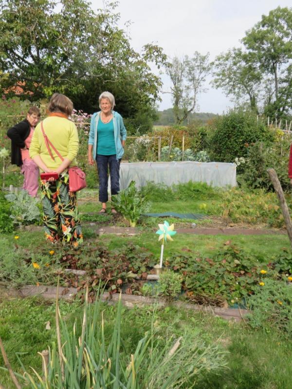 Visite chez nos adhérents le 03/10/2021: Jardin de Anne-Marie