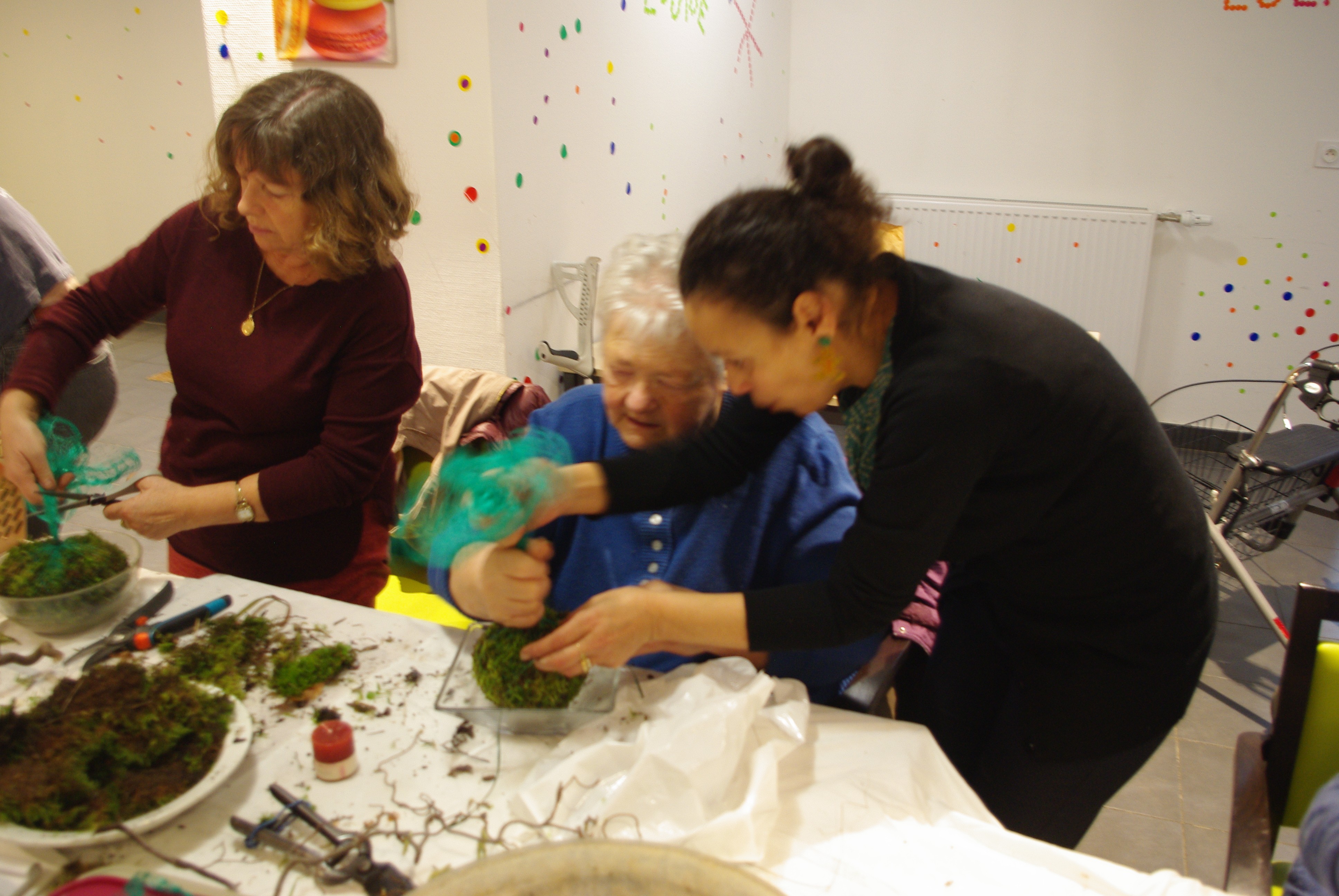 Monique, Michèle, Karima